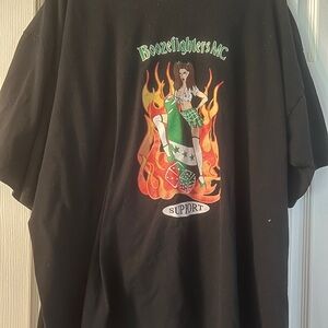 Gildan Black Tee with Graphic Design